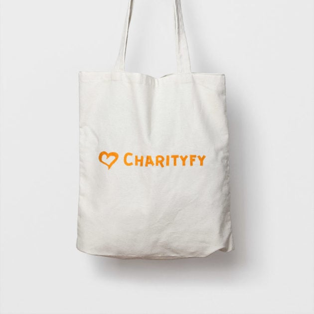 Small heart bag